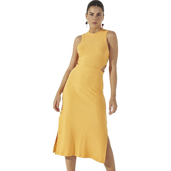 Vestido Colcci Slim P23 Laranja Feminino