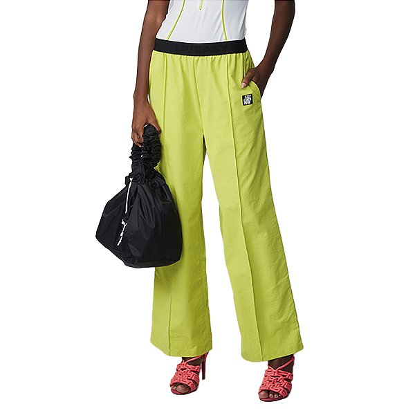 Calça Easy Lança Perfume Wide Leg High Verde Feminino