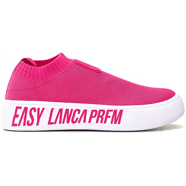 Tênis Easy Lança Perfume Emborrachado Rosa Feminino