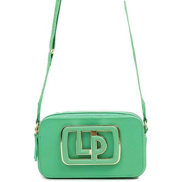 Bolsa Crossbody Lança Perfume Enfeite Verde Feminino