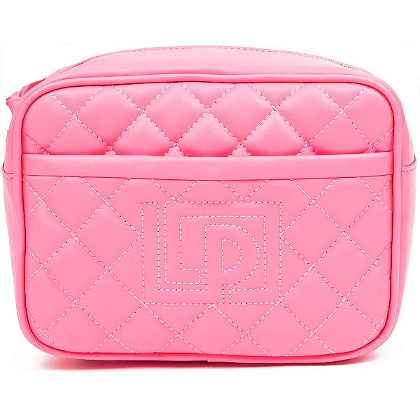 Bolsa Crossbody Lança Perfume Matelassê AV23 Rosa Feminino