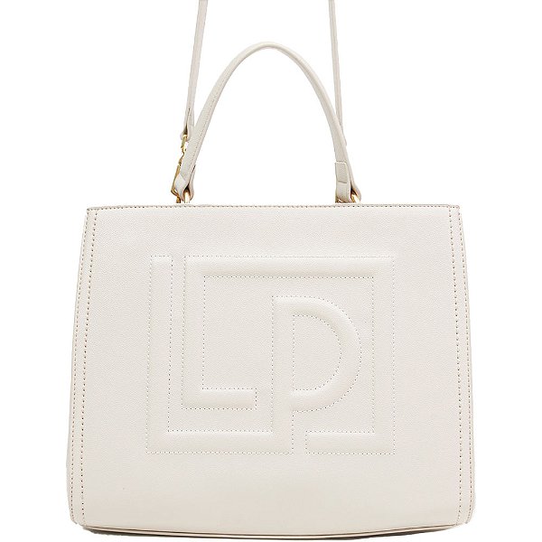Bolsa Lança Perfume Logo Tote V23 Off White Feminino