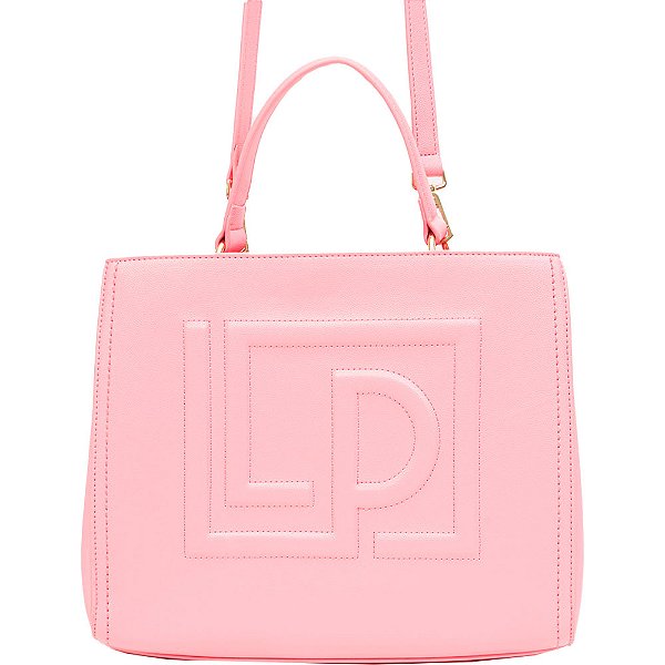 Bolsa Lança Perfume Logo Tote V23 Rosa Feminino