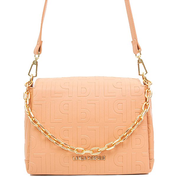 Bolsa Lança Perfume Crossbody Monograma V23 Bege Feminino