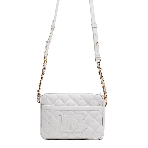 Bolsa Lança Perfume Crossbody Metelasse Branco Feminino