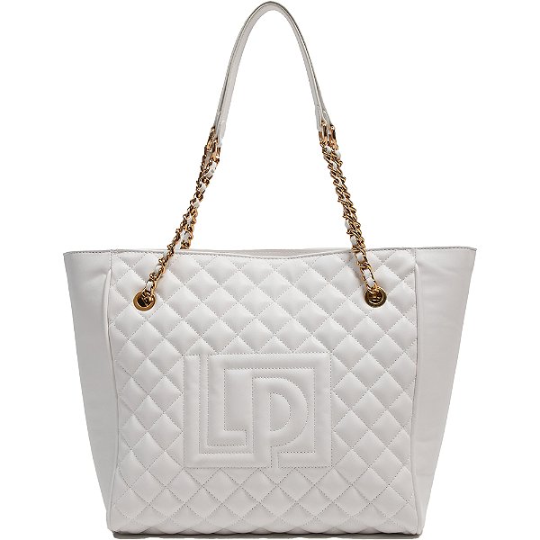 Bolsa Lança Perfume Shopping Metelasse Branco Feminino