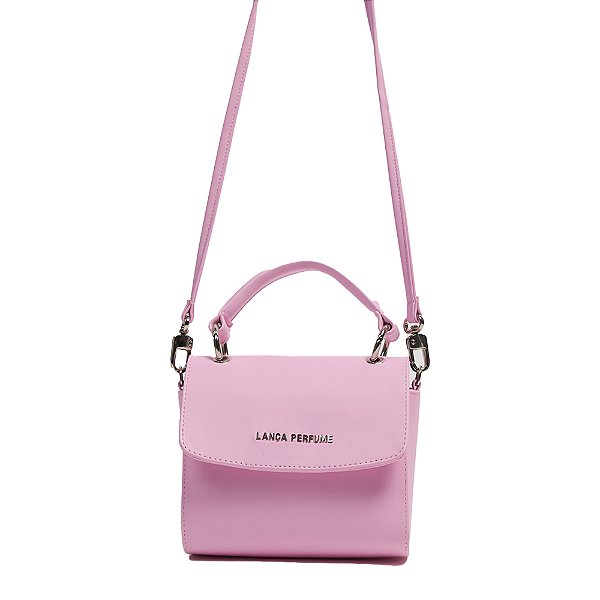 Bolsa Lança Perfume Crossbody Rosa Feminino