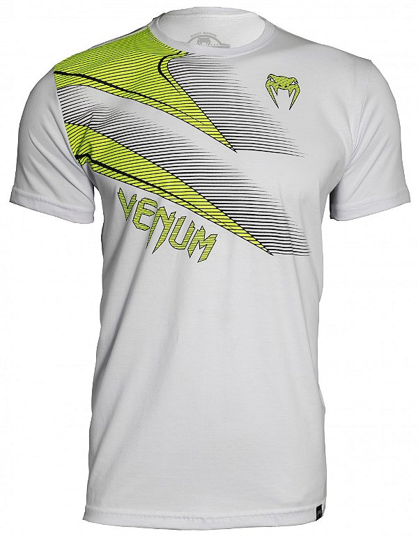 Camiseta Venum New Blade - Branco-Verde