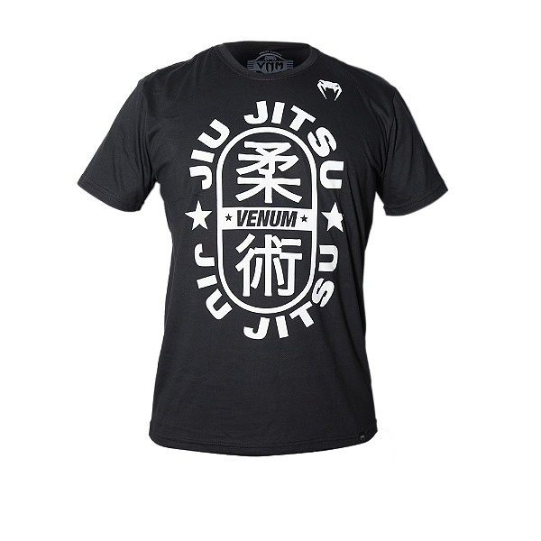 Camiseta Venum Jiu Jitsu Star Black