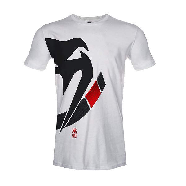 Camiseta Venum Black Belt Branca