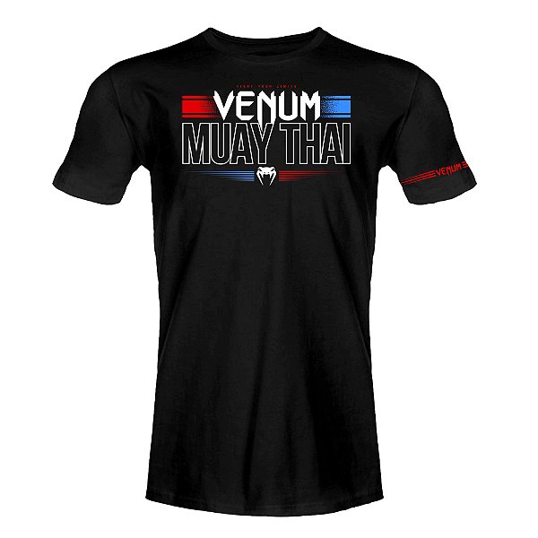 Camiseta Venum Muay Thay Team Black