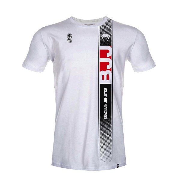 Camiseta Venum Jiu Jitsu Vertical Branca