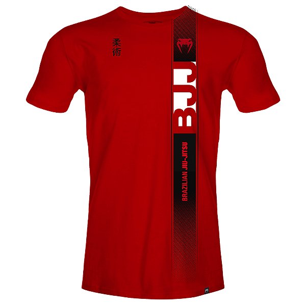 Camiseta Venum Jiu Jitsu Vertical Red Devil