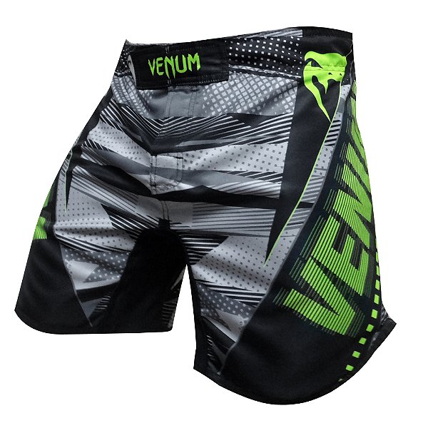 Bermuda Venum Halley Neo Preto e Verde