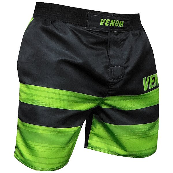 Bermuda Venum Fitness Impact Light Preto e Verde