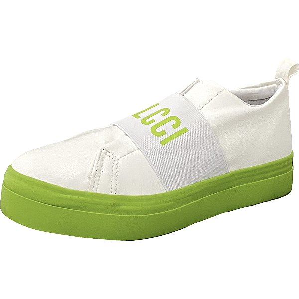 Tênis Colcci Mikonos Branco e Verde Feminino