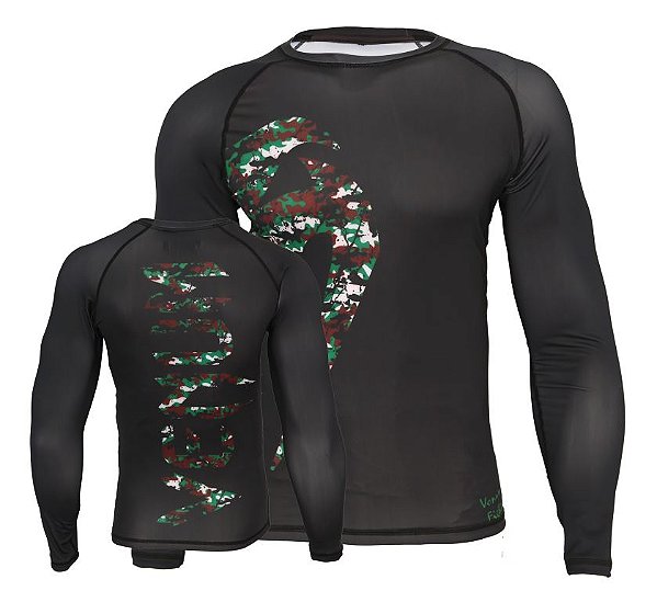 Rash Guard Venum Giant Camo Manga Longa