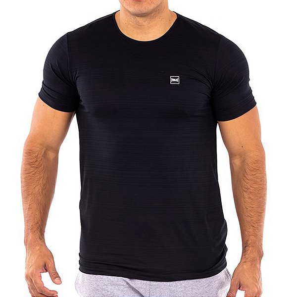 Camiseta Everlast Workout Manga Curta Preta Masculina