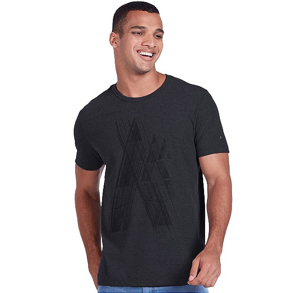 Camiseta Aramis Espelhos Grafite Masculino