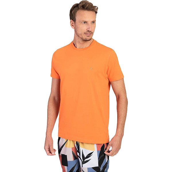 Camiseta Aramis Basic Laranja Masculino