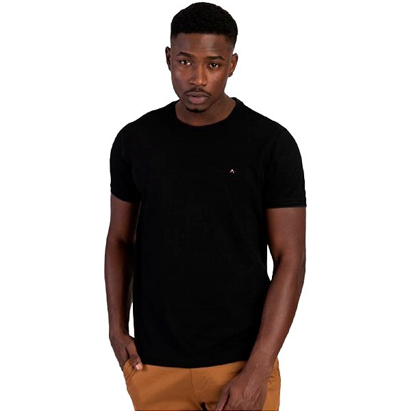 Camiseta Aramis Basic Friso V23 Preto Masculino