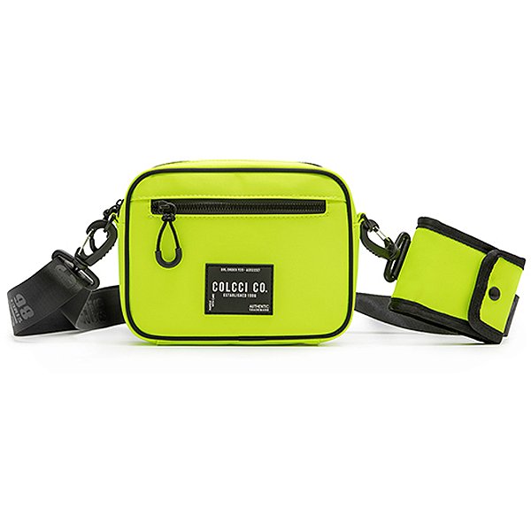 Bolsa Colcci Camera Bag Nylon Amarelo Feminino