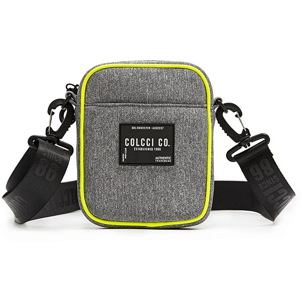 Bolsa Colcci Crossbody Nylon Cinza Feminino