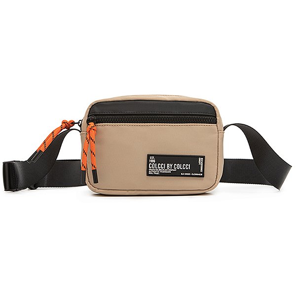 Bolsa Camera Colcci Nylon P23 Bege Feminino