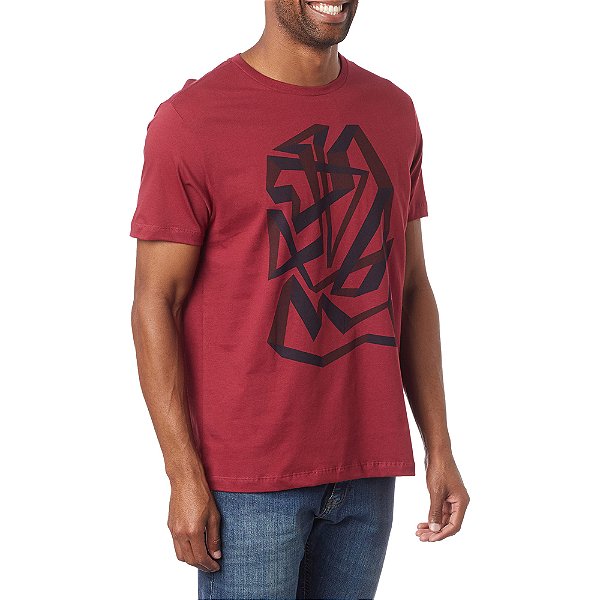 Camiseta Aramis Emaranhado Cereja Masculino