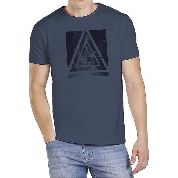 Camiseta Aramis Triangle Azul Masculino