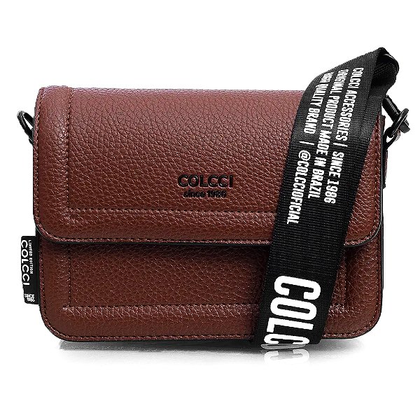 Bolsa Colcci Crossbody Elefante Marrom Feminino