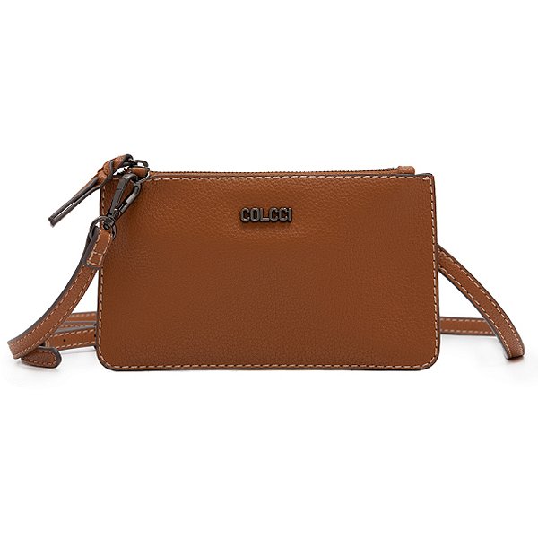 Bolsa Colcci Envelope Lisa Caramelo Feminino