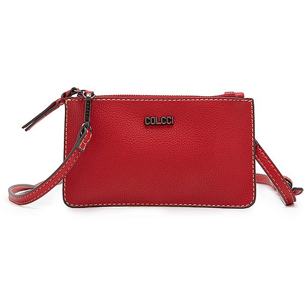 Bolsa Colcci Envelope Lisa Vermelho Feminino