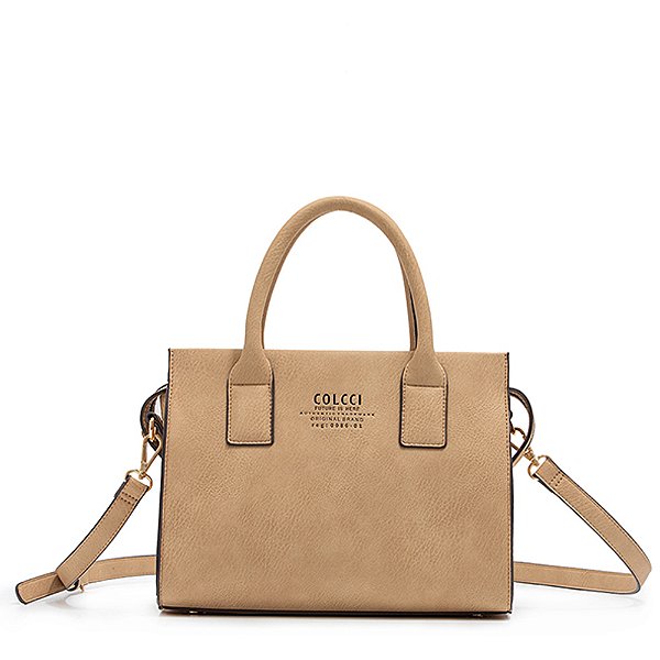 Bolsa Colcci Tote Textura Nude Feminino