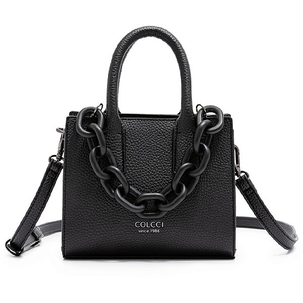 Bolsa Colcci Mini Tote Corrente Preto Feminino