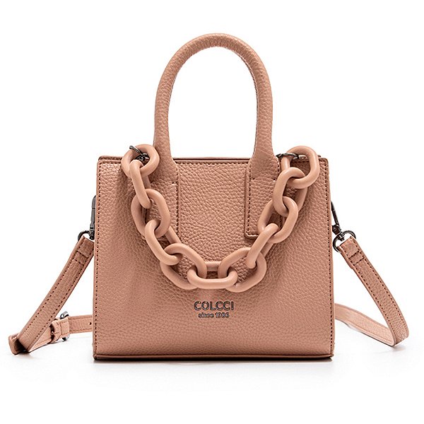Bolsa Colcci Mini Tote Corrente Bege Feminino