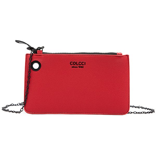 Bolsa Colcci Envelope Sport Vermelho Feminino