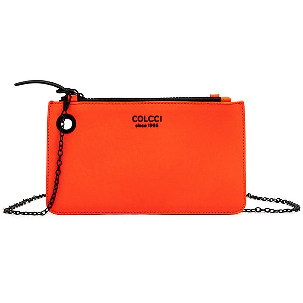 Bolsa Colcci Envelope Sport Laranja Feminino