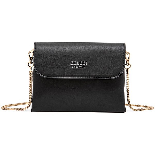 Bolsa Colcci Crossbody Corrente Preto Feminino