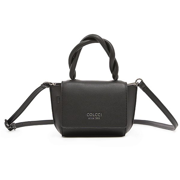 Bolsa Colcci Crossbody Liso Preto Feminino