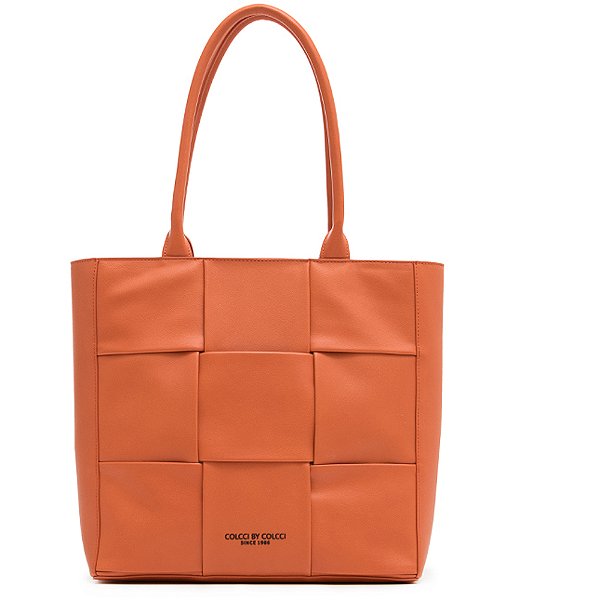 Bolsa Colcci Shopping Bag Liso Laranja Feminino