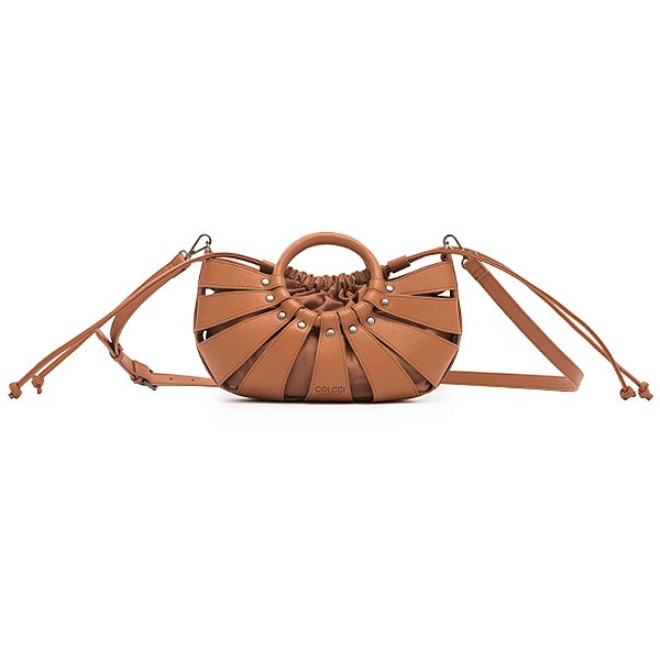 Bolsa Colcci Tote Recortes Caramelo Feminino