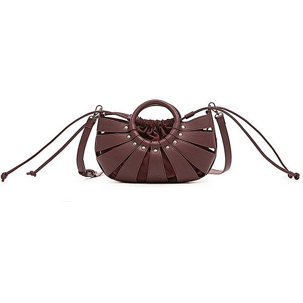 Bolsa Colcci Tote Recortes Bordô Feminino