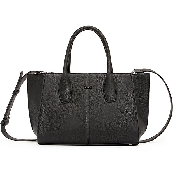 Bolsa Colcci Tote Textura Preto Feminino