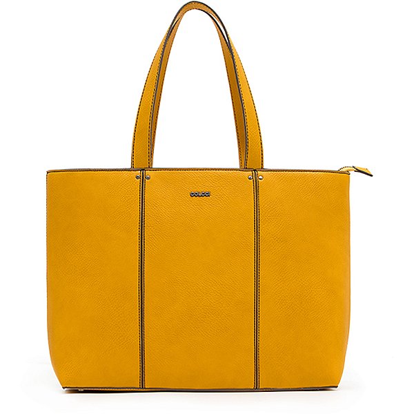 Bolsa Colcci Shopping Bag Texture Amarelo Feminino