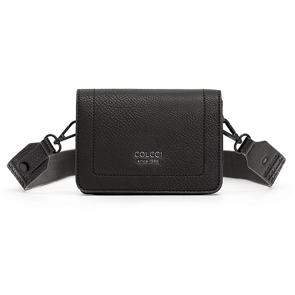 Bolsa Colcci Crossbody Texture Preto Feminino