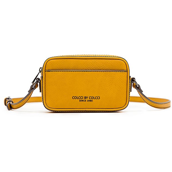 Bolsa Colcci Camera Bag Textura Amarelo Feminino