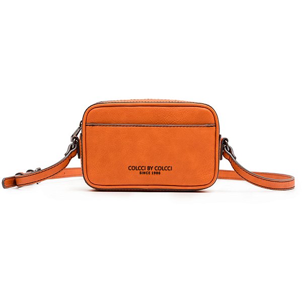 Bolsa Colcci Camera Bag Textura Laranja Feminino