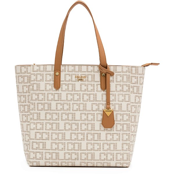 Bolsa Colcci Shopping Bag Logomania Off White Feminino
