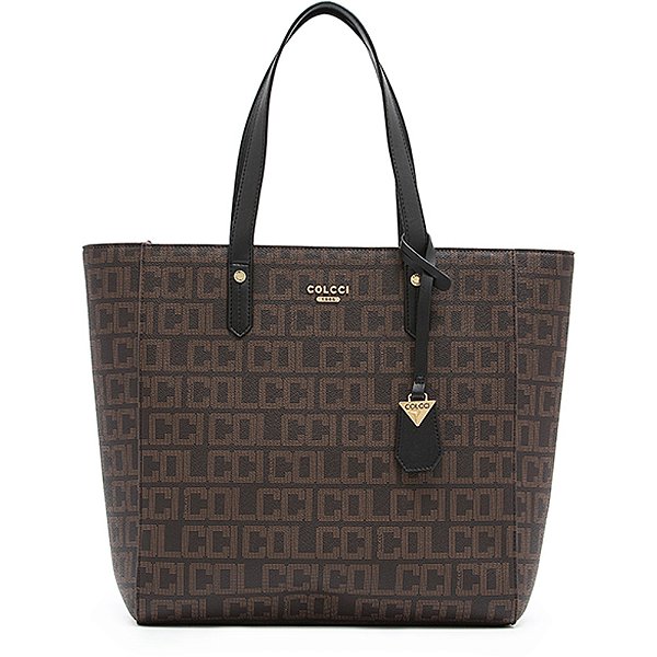 Bolsa Colcci Shopping Bag Logomania Café Feminino